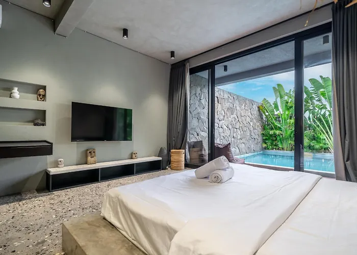Predmet Padonan - Private Pool Retreat Rooftop & Outdoor Lounge チャングー